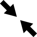 center,arrows,arrow,two,pointing,couple,compact,diagonal,opposite,arrows couple
